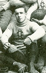 Winchester Osgood from 1889 Cornell football team photo