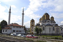 Xhamia dhe Kisha e Shën Uroshit në Ferizaj
