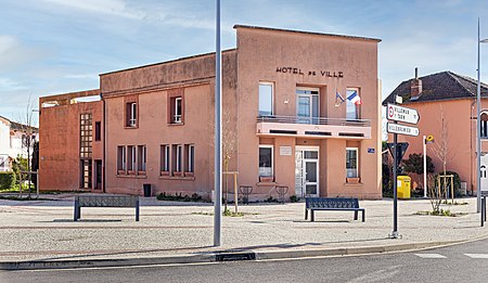 (Reyniès) La mairie