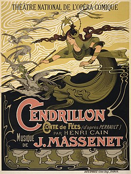 Émile Bertrand - Jules Massenet - Cendrillon poster