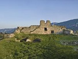 The ruins of the medieval castle of Mendenitsa