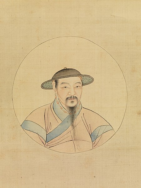 File:清 汪恭 摹趙孟頫肖像 軸-Copy of a Portrait of Zhao Mengfu MET DP216665.jpg