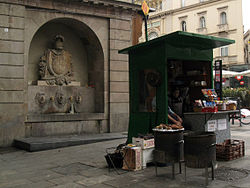 Font del Pla de la Boqueria i castanyera