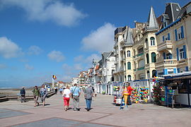 Uferpromenade in Wimereux