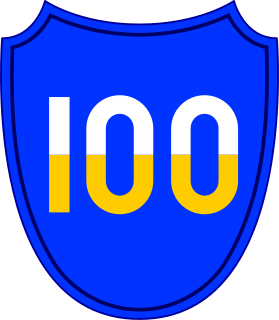<span class="mw-page-title-main">100th Infantry Division (United States)</span> United States Army formation