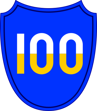 <span class="mw-page-title-main">100th Infantry Division (United States)</span> US Army formation