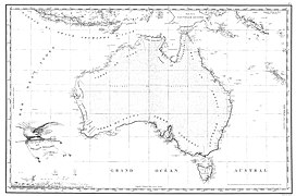 Внутрішня Австралія на початок XIX століття