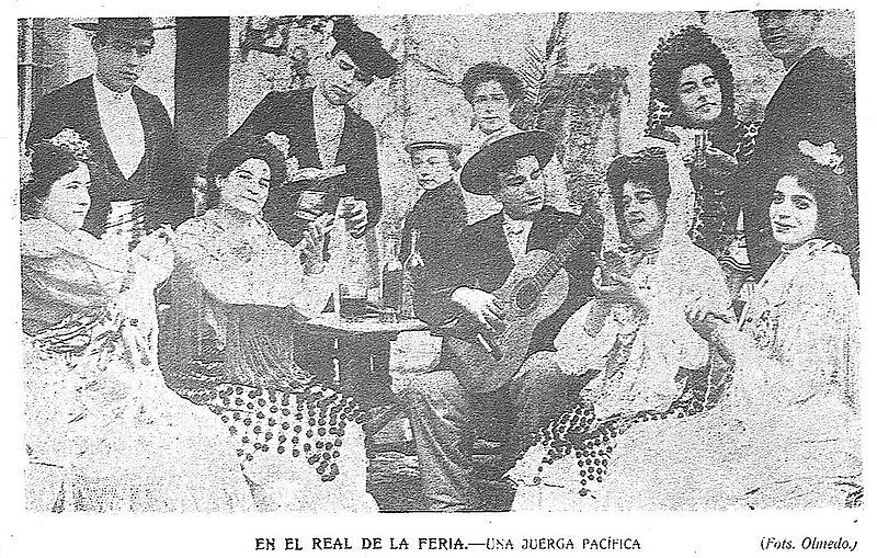 File:1904-10-09, El Gráfico, En el Real de la Feria, Una juerga pacífica.jpg