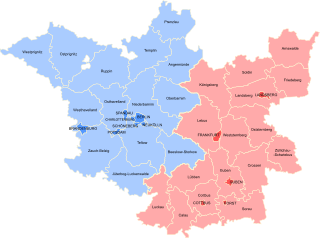 <span class="mw-page-title-main">Regierungsbezirk Frankfurt</span> Regierungsbezirk in Brandenburg/Prussia, Prussia/German Empire