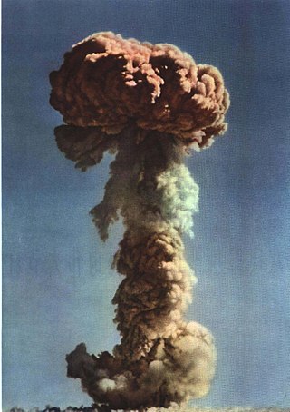 <span class="mw-page-title-main">Project 596</span> First Chinese nuclear test, 1964