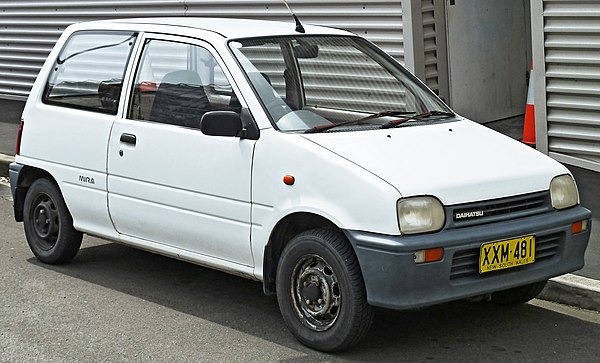 Daihatsu Mira three-door, Australia