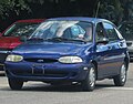 1997 Ford Aspire 5-Door, front left view