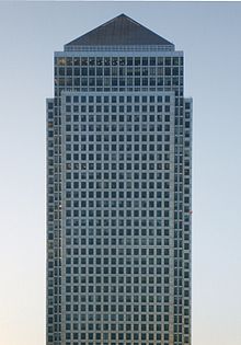 One Canada Square, the hidden location of Torchwood One. 1CanadaSquare.jpg