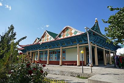 Çin kökenli Müslüman bir halk olan Dunganlara ait Karakol Dungan Cami