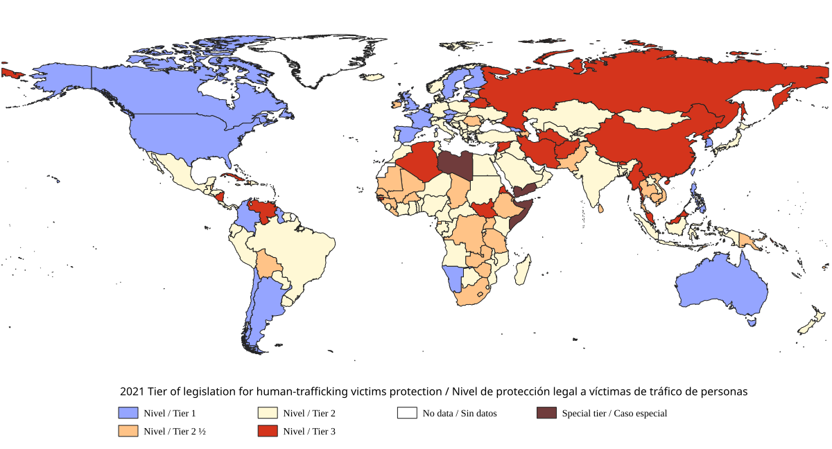 sudan human trafficking statistics