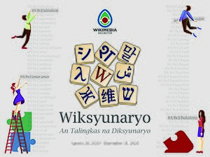 Bikol Wiksyunaryo Edit-a-thon 2020 official poster