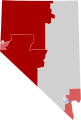 2022 Nevada Senate election by vote share