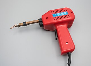 <span class="mw-page-title-main">Soldering gun</span>