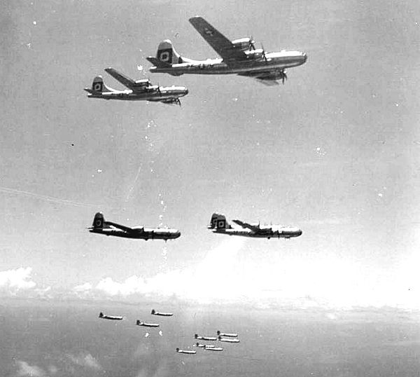 29th Bombardment Group B-29 Formation 1945