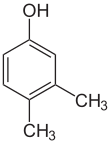 3,4-Xylenol.svg