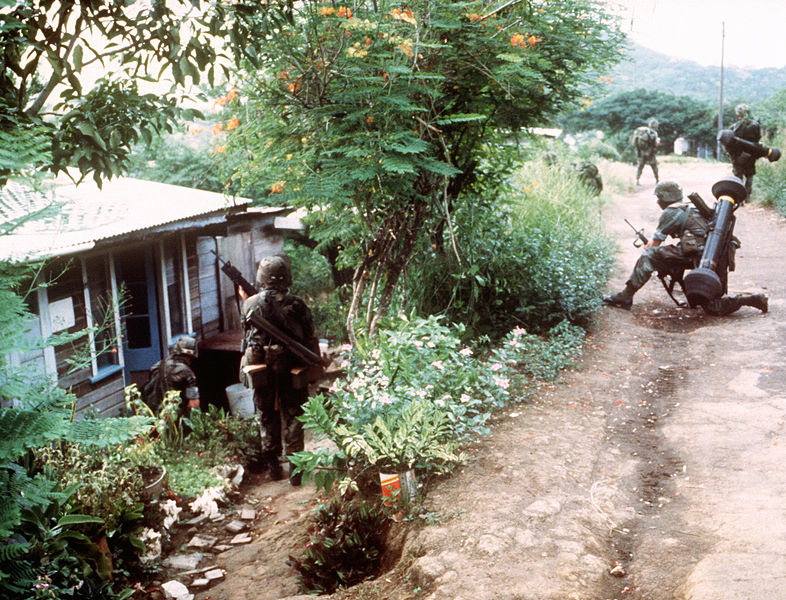 File:82nd Airborne soldiers on Grenada 1983.jpg