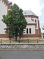 A Szent Erzsébet templom sekrestyéje dél felől nézve, 2018 Pesterzsébet.jpg