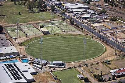 How to get to Robertson Oval with public transport- About the place