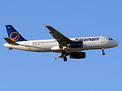 Airbus A320-200 der Spanair