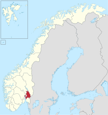 Akershus Norvégiában (tovább) .svg