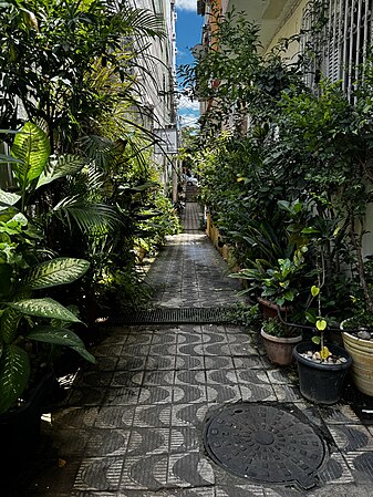 Alley in Colatina, Espírito Santo, Brazil