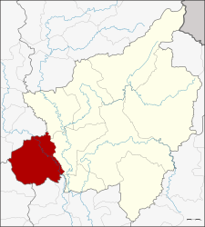 District de Bang Rakam - Carte