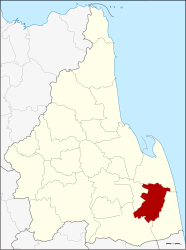 Distretto di Chian Yai – Mappa