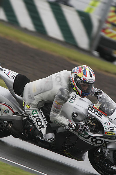Dovizioso at the 2008 British Grand Prix
