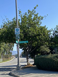 Annandale Road near San Rafael Park, Pasadena Annandale, Pasadena 01.jpg