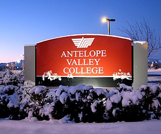 Antelope Valley College Community college in Lancaster, California