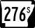 Autobahn 276S Markierung
