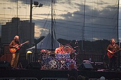 A banda em concerto, 2006.