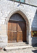 Le portail de l'église.