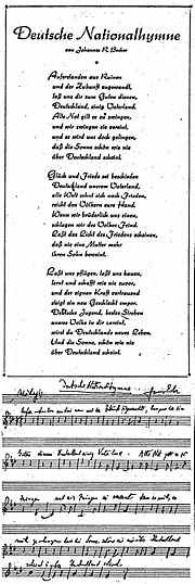 Nationalhymne Deutschland Wiki