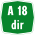 Autostrada A18dir Italia.svg