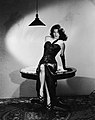 Ава Гарднер під час зйомок фільму «Убивці» (1946)