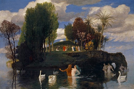 "Isle of Life" by Arnold Böcklin