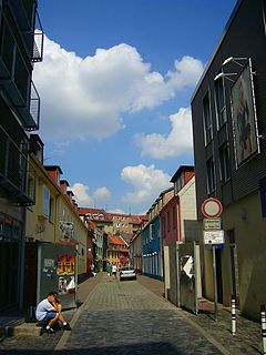 Bruchstraße Street in Braunschweig, Germany