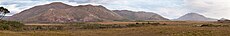Bathurst Range near Melaleuca, Southwest Conservation Area, Tasmania, Australia