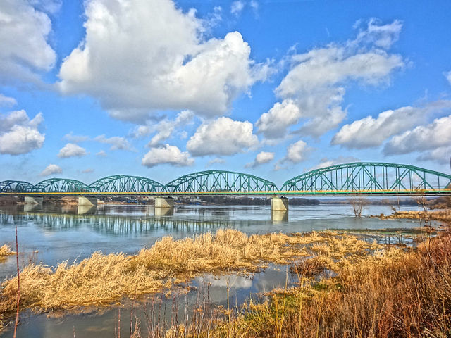 Vistula River near Bydgoszcz, Poland