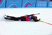 Deutsch: Biathlon bei den Olympischen Winter-Jugendspielen 2020 in Lausanne; Tag 2, 11. Januar 2020; Einzel männlich English: Biathlonl at the 2020 Winter Youth Olympics in Lausanne at 11 January 2020 – Individual men