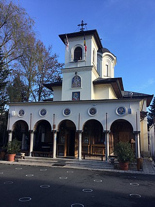 <span class="mw-page-title-main">Dămăroaia Church</span> Orthodox church in Bucharest, Romania