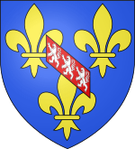 Descrição da imagem Blason Bourbon Vendôme.svg.