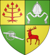 Escudo de armas de Huby-Saint-Leu