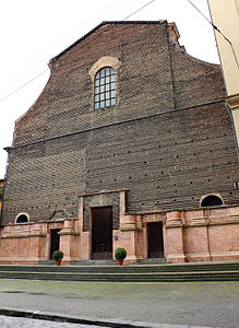 Bologne, santa lucia, façade 01.JPG